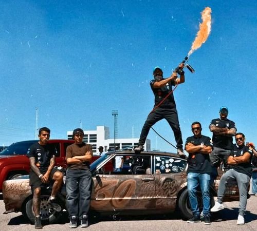 El equipo de Tradición Garage